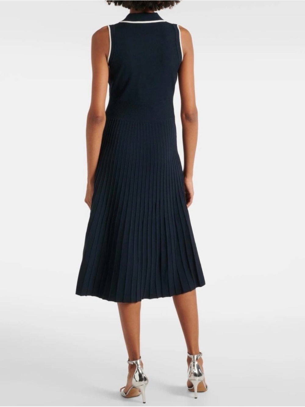 Veronica Beard Meralda Collared
Midi Dress in Navy Size XS - Picture 2 of 12